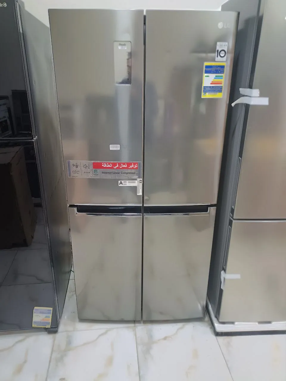 LG 530 – تلاجة 4 أبواب بأداء قوي