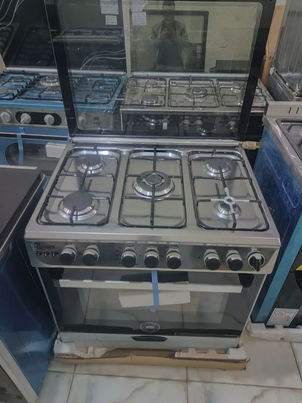 بوتجاز يونيون اير أمان كامل  إستالس بالكامل مقاس 90*60 