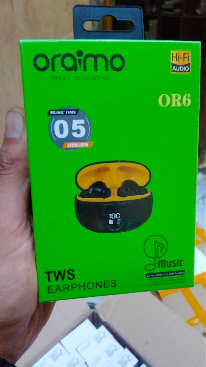 ايربودز oraimo سماعة غانية عن التعريف  اسعار مفاجاة