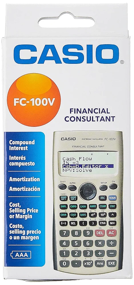 آلة حاسبة كاسيو (Financial) المالية FC-100V