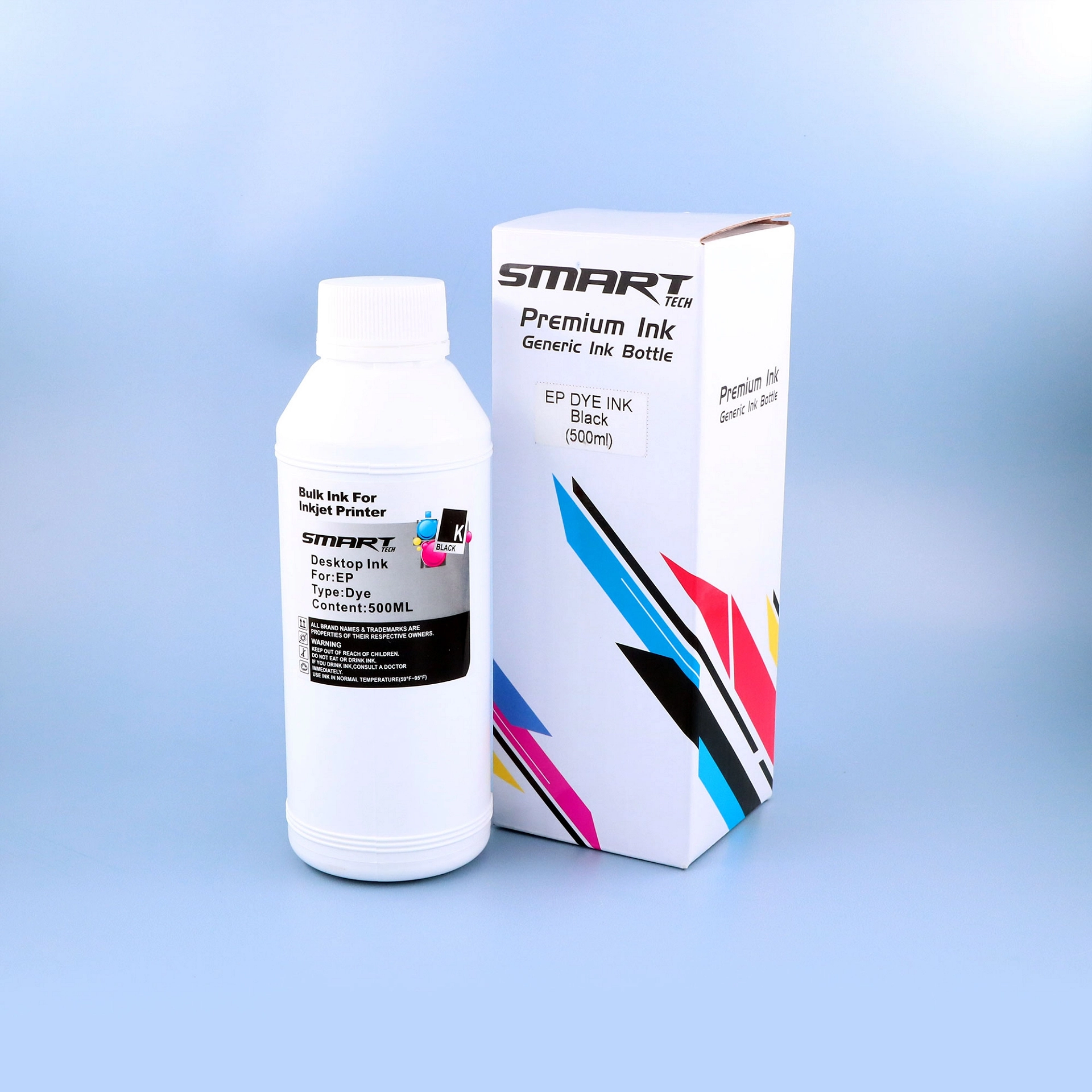 زجاجة (علبة) حبر طباعة EPSON SMART TECH 500ML
