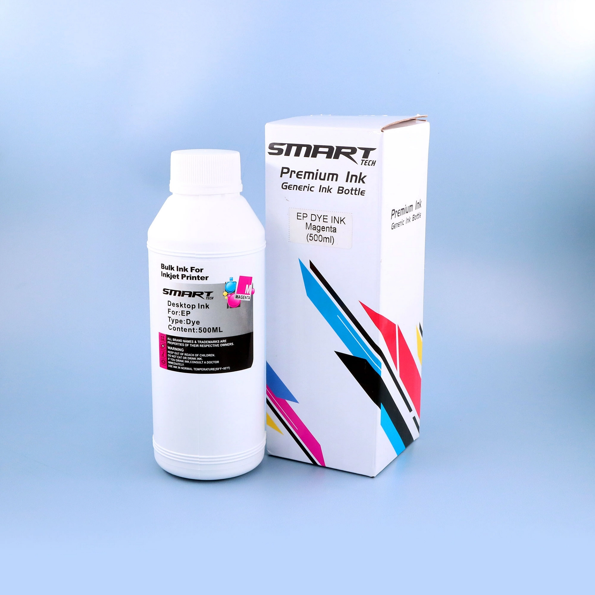 زجاجة (علبة) حبر طباعة EPSON SMART TECH 500ML