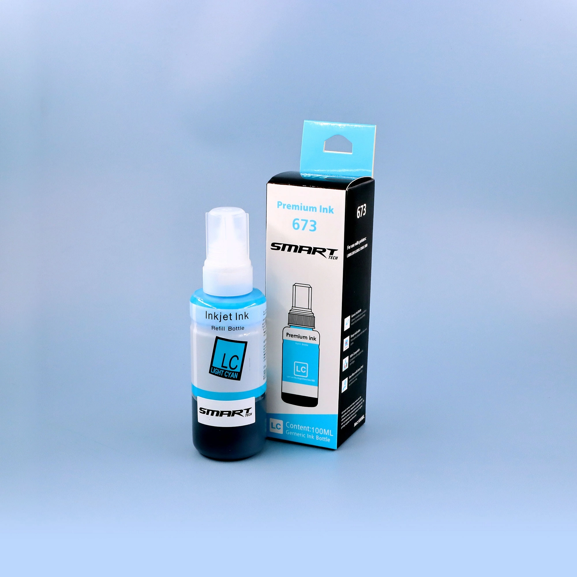 زجاجة (علبة) حبر طباعة SMART TECH EPSON 100ML