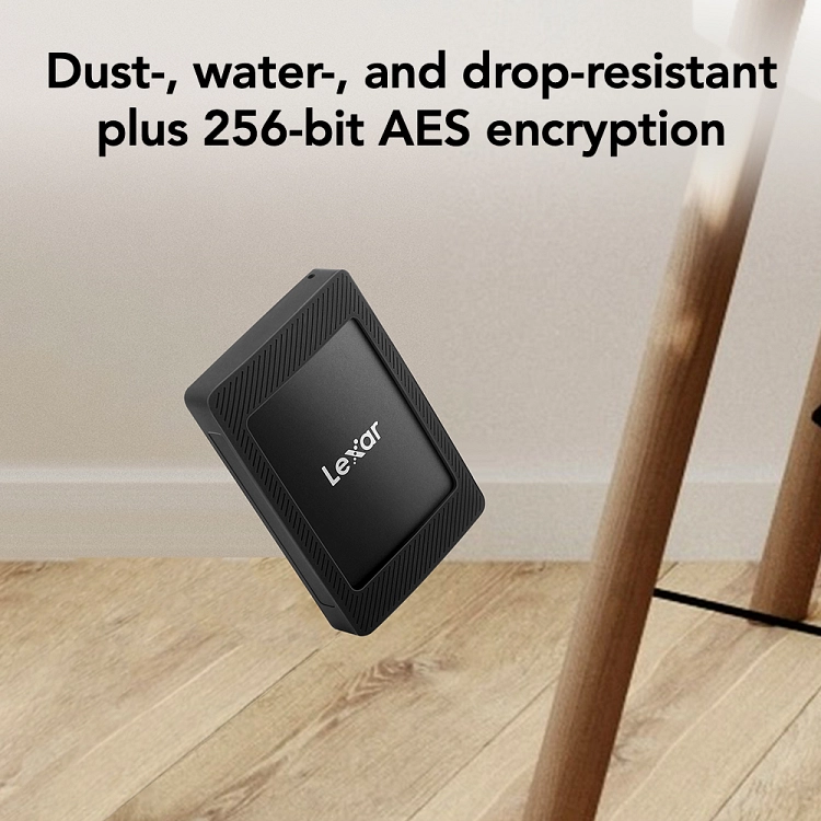 وحدة تخزين SSD محمولة Lexar SL500  ​المواصفات الرئيسية