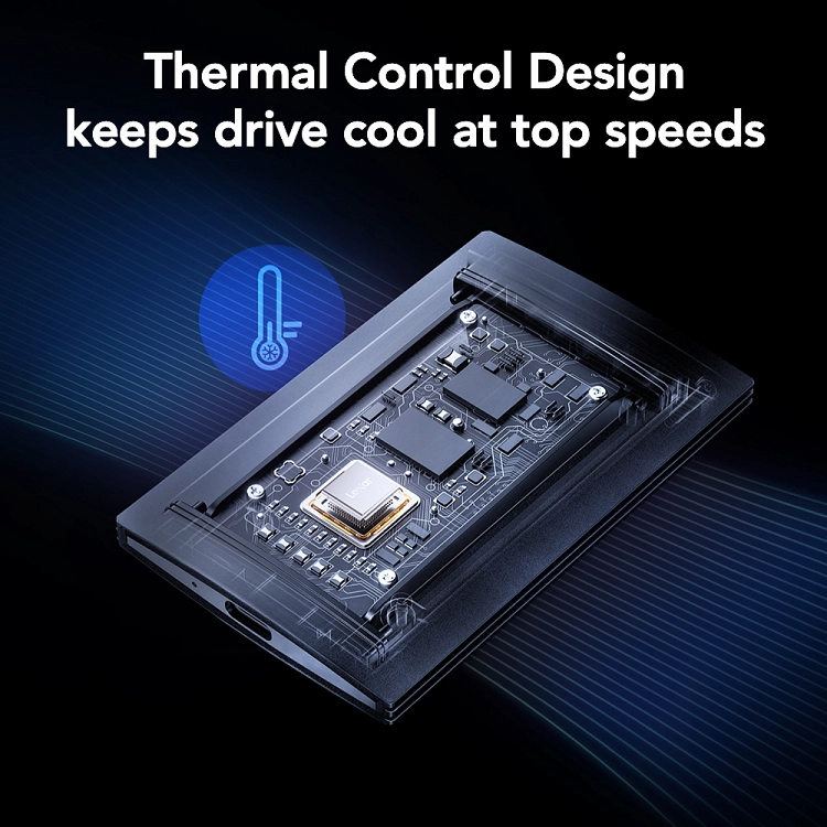 وحدة تخزين SSD محمولة Lexar SL500  ​المواصفات الرئيسية