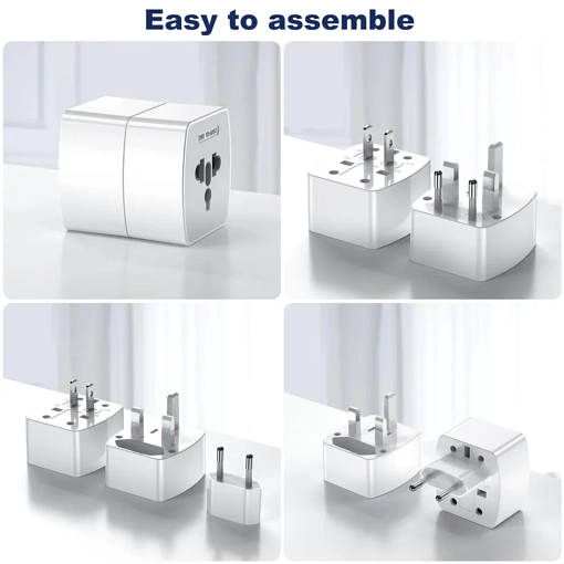 ​محول سفر عالمي (Universal travel adapter).