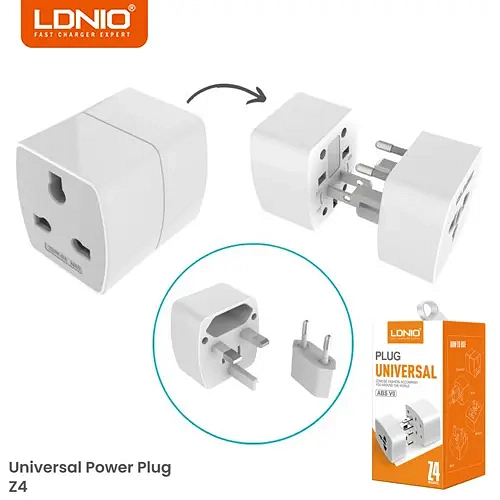 ​محول سفر عالمي (Universal travel adapter).