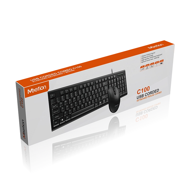 طقم كيبورد وماوس من ميشن C100