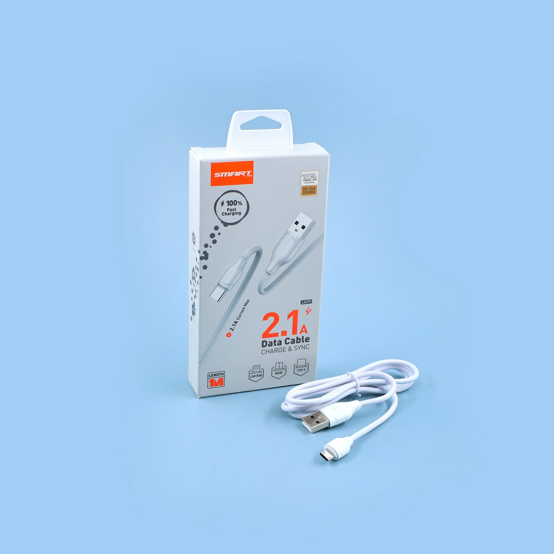 توصيلة شحن USB Type-C من SMART Tech LS371