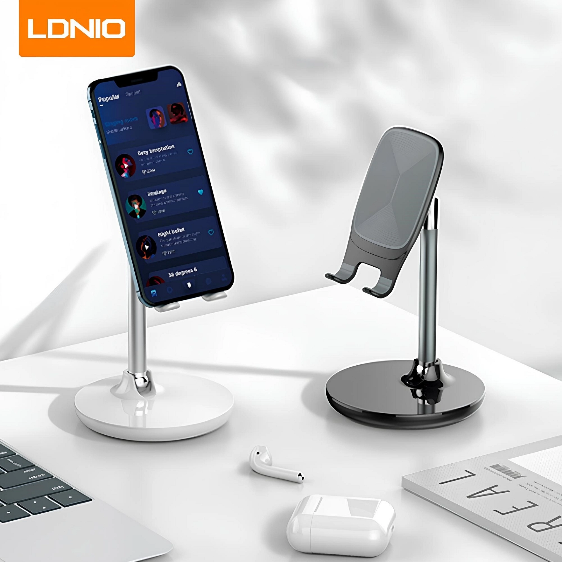 قاعدة جوال مكتبي LDNIO MG05