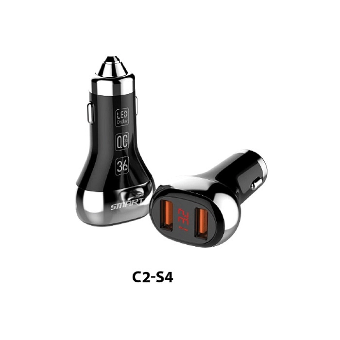 شاحن سيارة من SMART TECH C2-S4