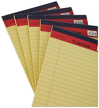 ✉️ دفاتر رسائل A4 – 40 ورقة أصفر