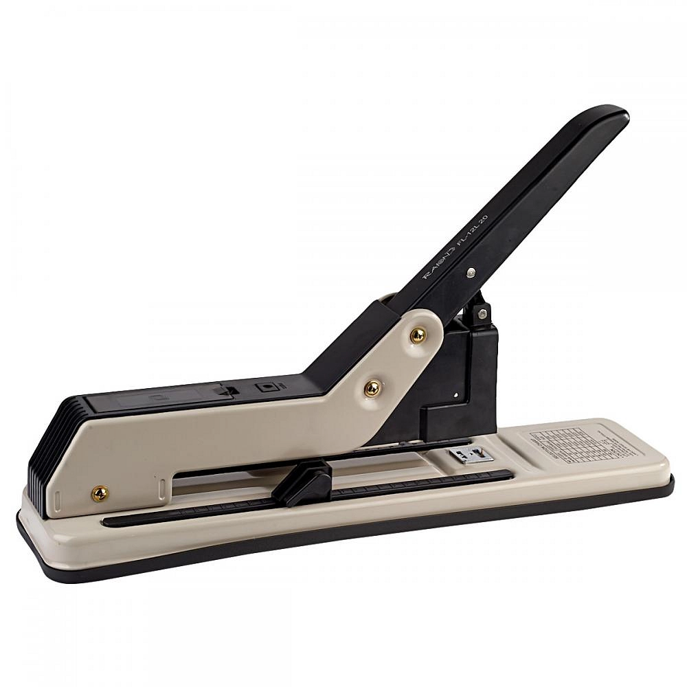 📎 دباسة RAION حديد كبير مع مسطرة – موديل FL-12L20