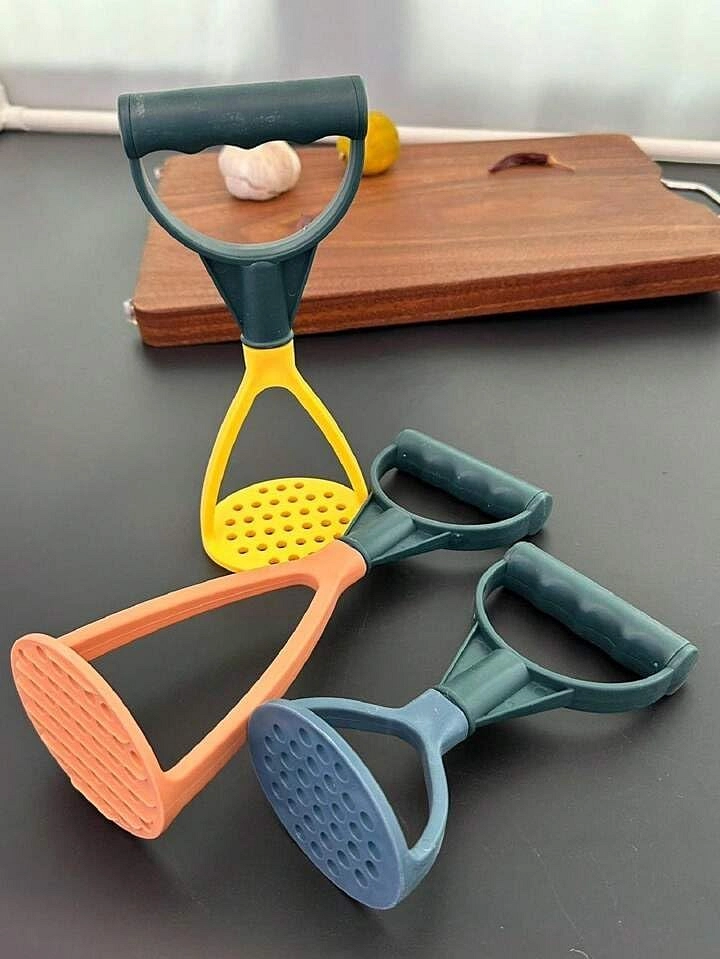 🛡️ هرس آمن! هراسة البطاطس البلاستيكية لأواني مطبخك 🌈