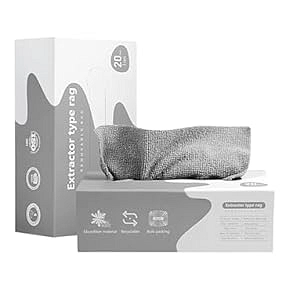 ✨ نظافة سريعة وسهلة! مناديل تنظيف ميكروفايبر قابلة للسحب 🧺