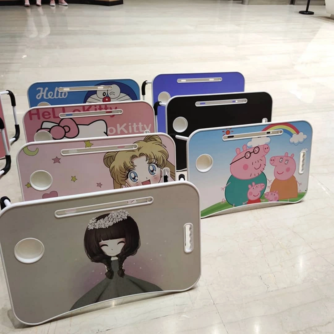 📚 دراسة ممتعة! طاولات سرير قابلة للطي بتصاميم كرتونية جذابة 🧸