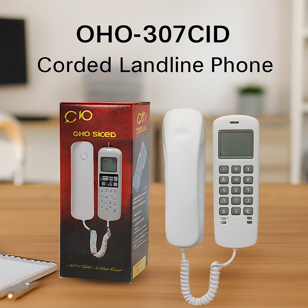 هاتف OHO الأرضي المطور | حلول الاتصال والتقنيات 📞✨