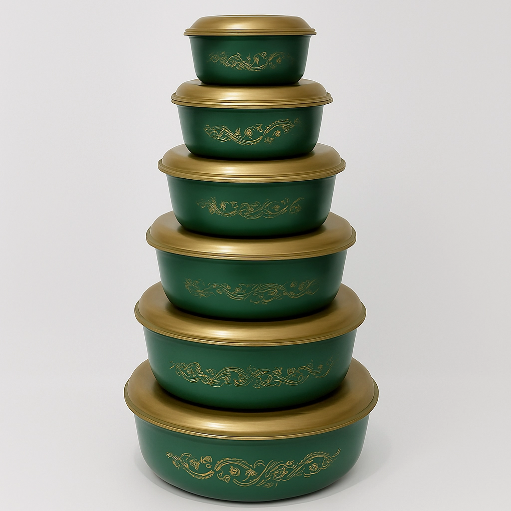 ✨ طقم حافظات الطعام الملكي - فخامة التنظيم بأسعار تنافسية ✨