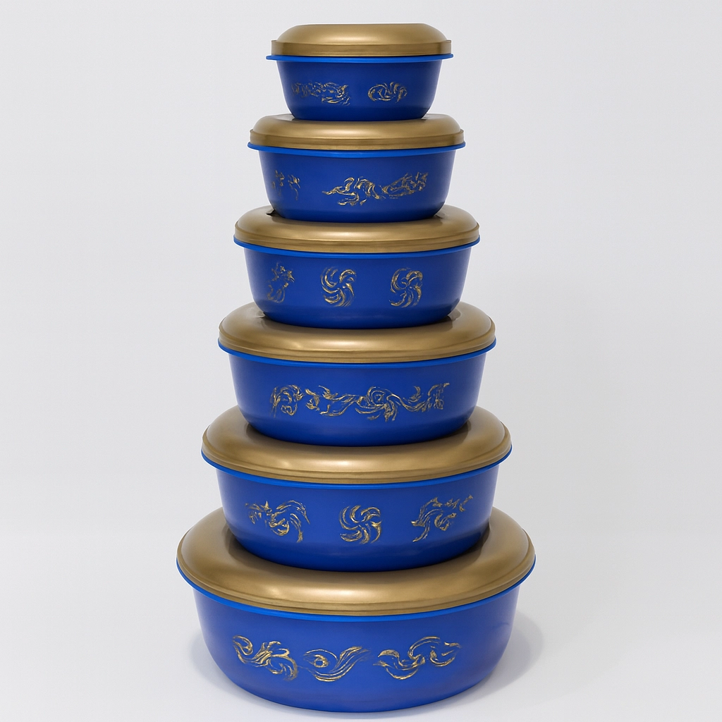 ✨ طقم حافظات الطعام الملكي - فخامة التنظيم بأسعار تنافسية ✨