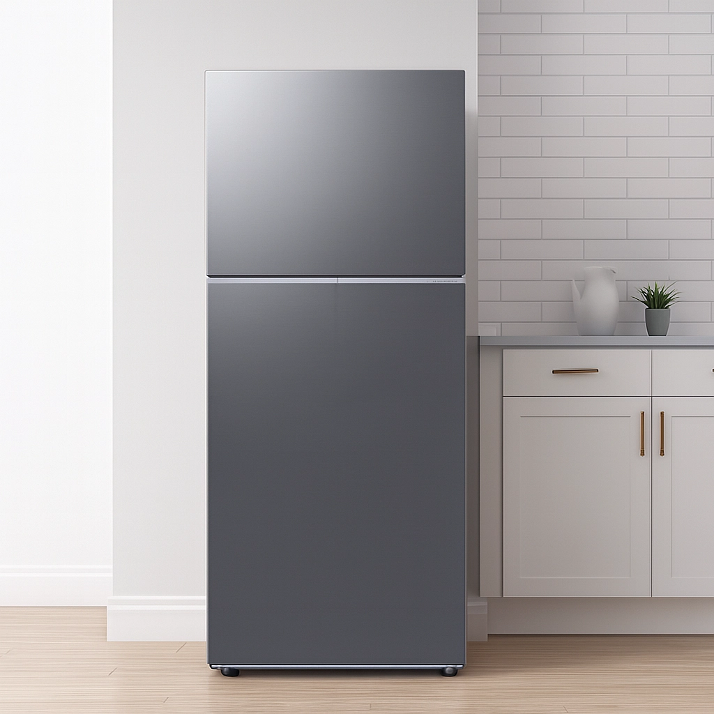 ثلاجة سامسونج الذكية بالفريزر العلوي | موديل RT50CG6404S9