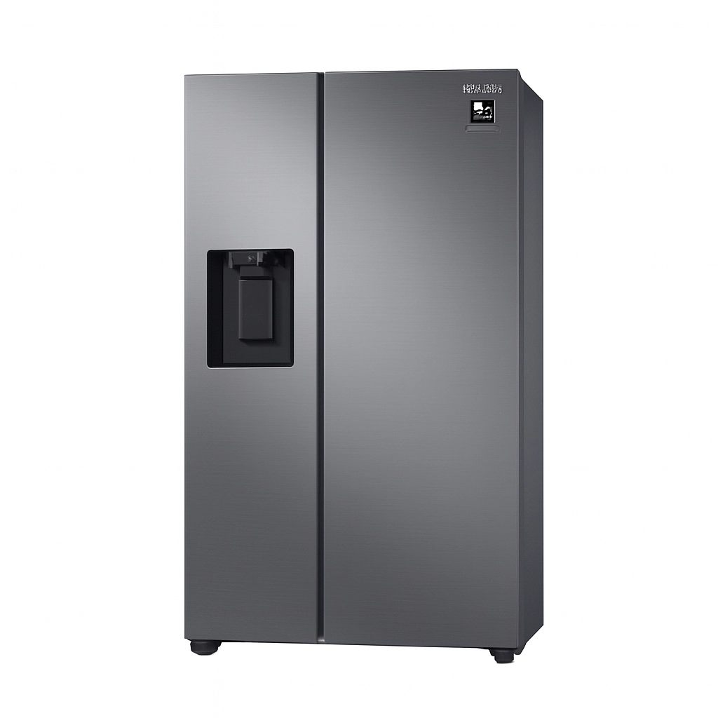 ثلاجة سامسونج الأمريكية (Side-by-Side) | موديل RH65A5401M9 لون فضي