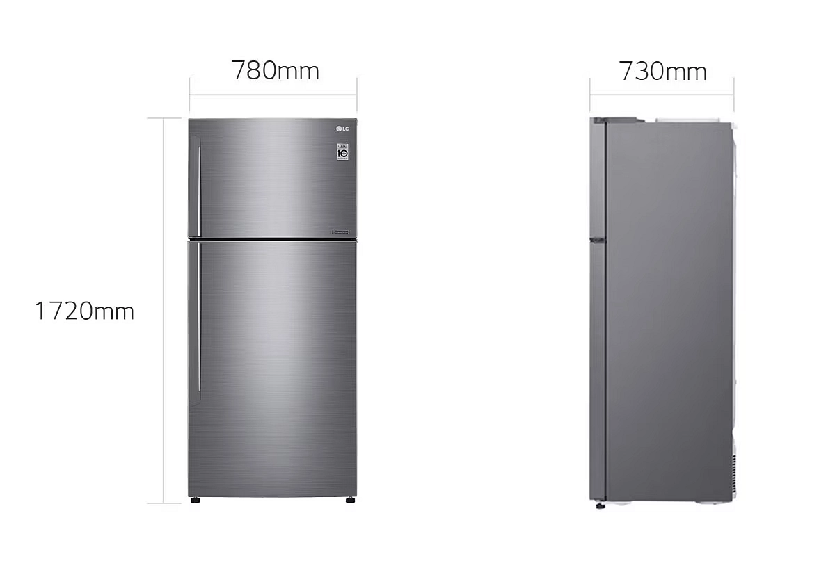 ثلاجة LG الذكية بتبريد الباب | موديل GNM-642LI