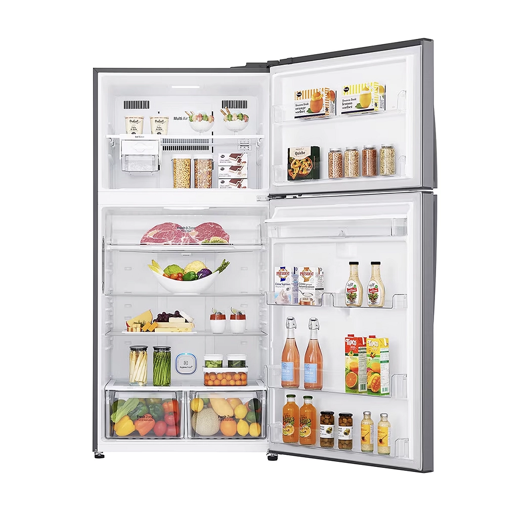 ثلاجة LG الذكية سعة 592 لتر | موديل المنطقة الصفرية (Fresh 0 Zone)