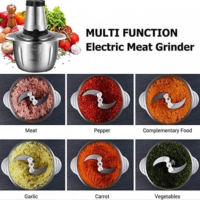 مفرمة DLC الكهربائية متعددة الاستخدامات | موديل FOOD3LT