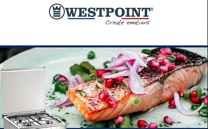 موقد غاز وأفران | ويست بوينت 4 شعلات (أمان كامل) - WCER-6640G0I