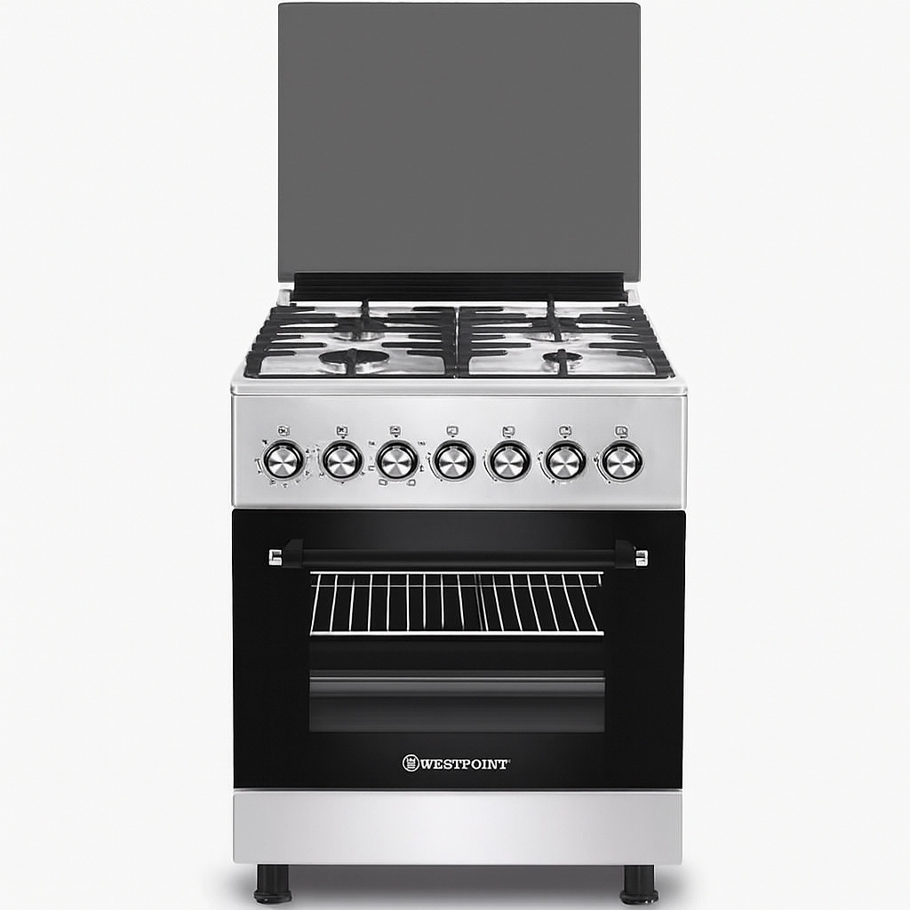 موقد غاز وأفران | ويست بوينت 4 شعلات (أمان كامل) - WCER-6640G0I