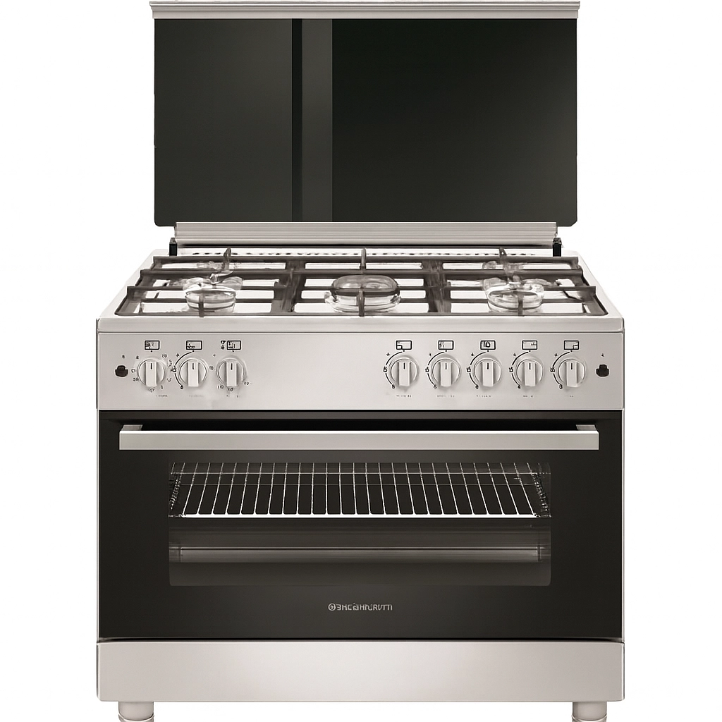 مواقد غاز وأفران | ويست بوينت 5 شعلات (أمان كامل) - WCLR-9650G0CIID