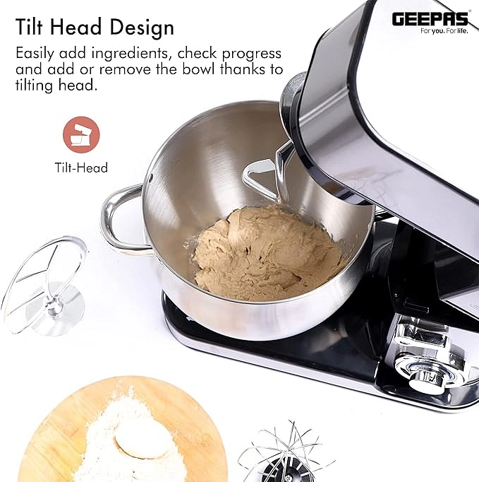 عجانة جيباس العملاقة 10 لتر | قوة 2000 واط | موديل GSM43041