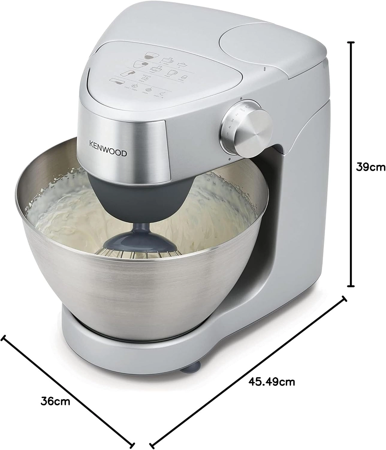 محضرة طعام كينوود بروسبيرو بلس 1000 واط فضي | KHC29.G0SI