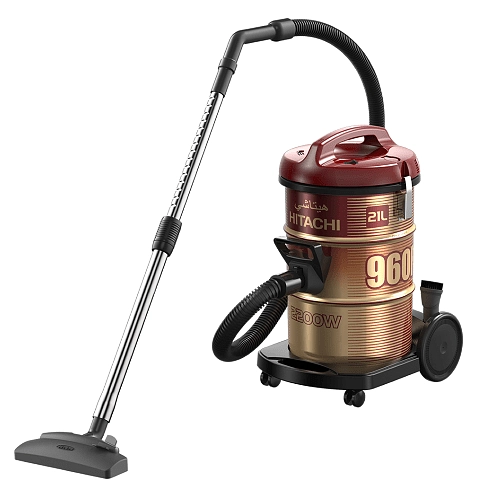 مكنسة هيتاشي برميلية 2100 واط سعة 21 لتر | CV-960