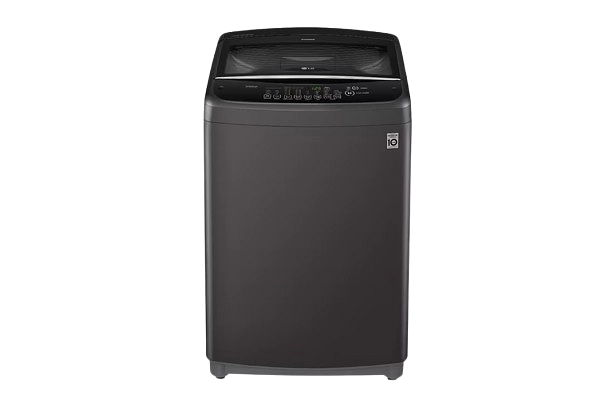غسالة إل جي تحميل علوي أوتوماتيك 13 كجم - موديل T1366NEHV2 - أسود فاخر