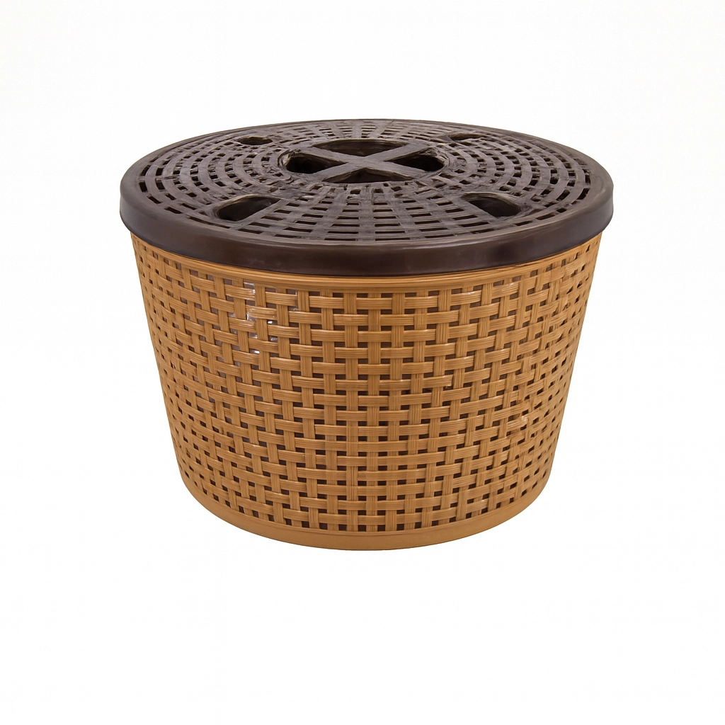 حافظة خبز (عياشة) هندي سيلكي - خزف 333 أصلية - مقاس وسط