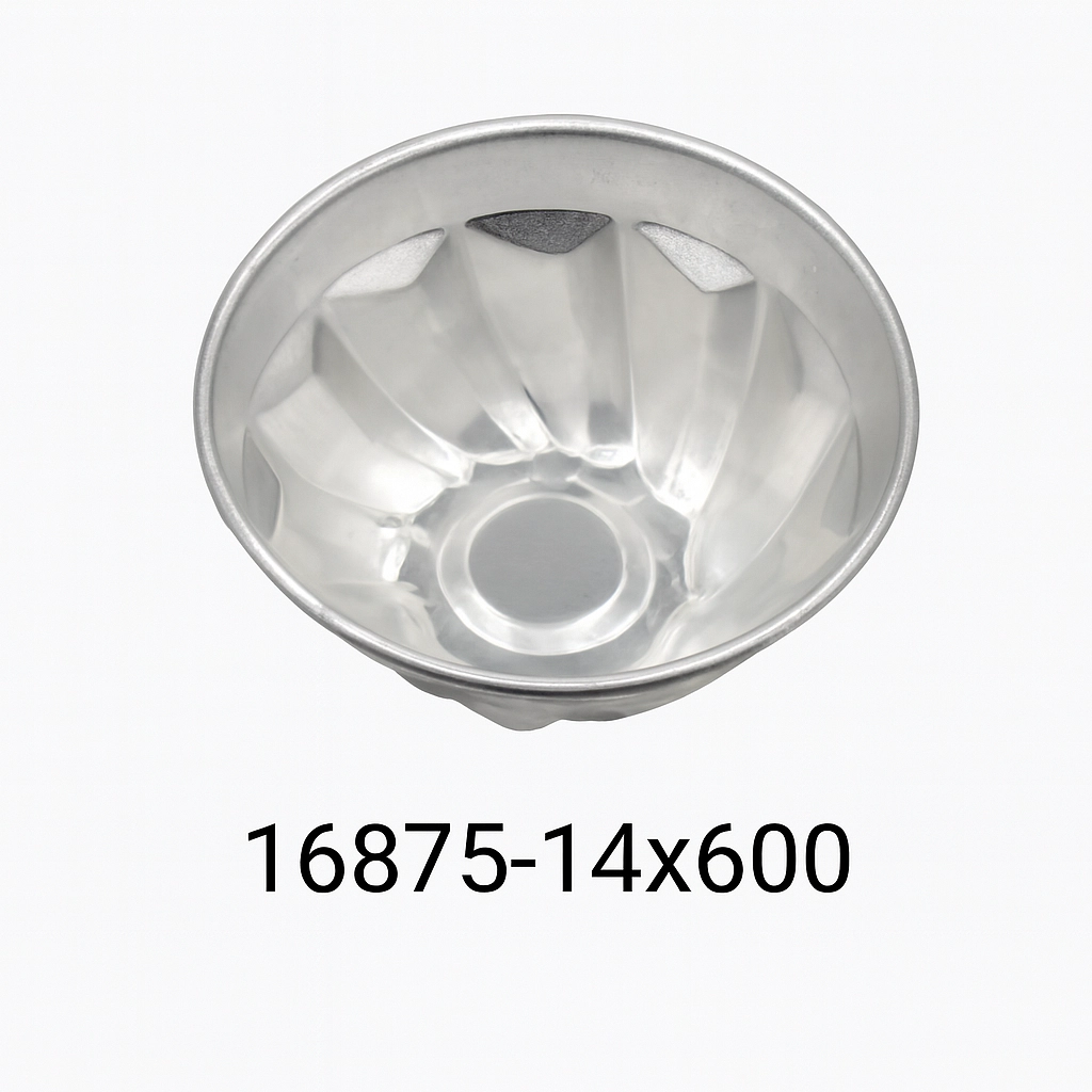 قوالب كيك وحلى معدنية صغيرة - طقم 12 قطعة - لعمل الجلي والكريم كراميل