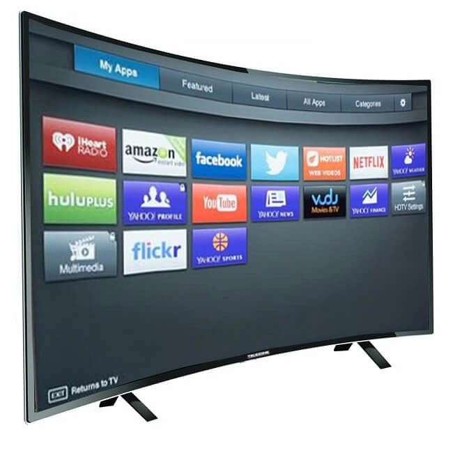 الشاشات والتلفزيونات الذكية