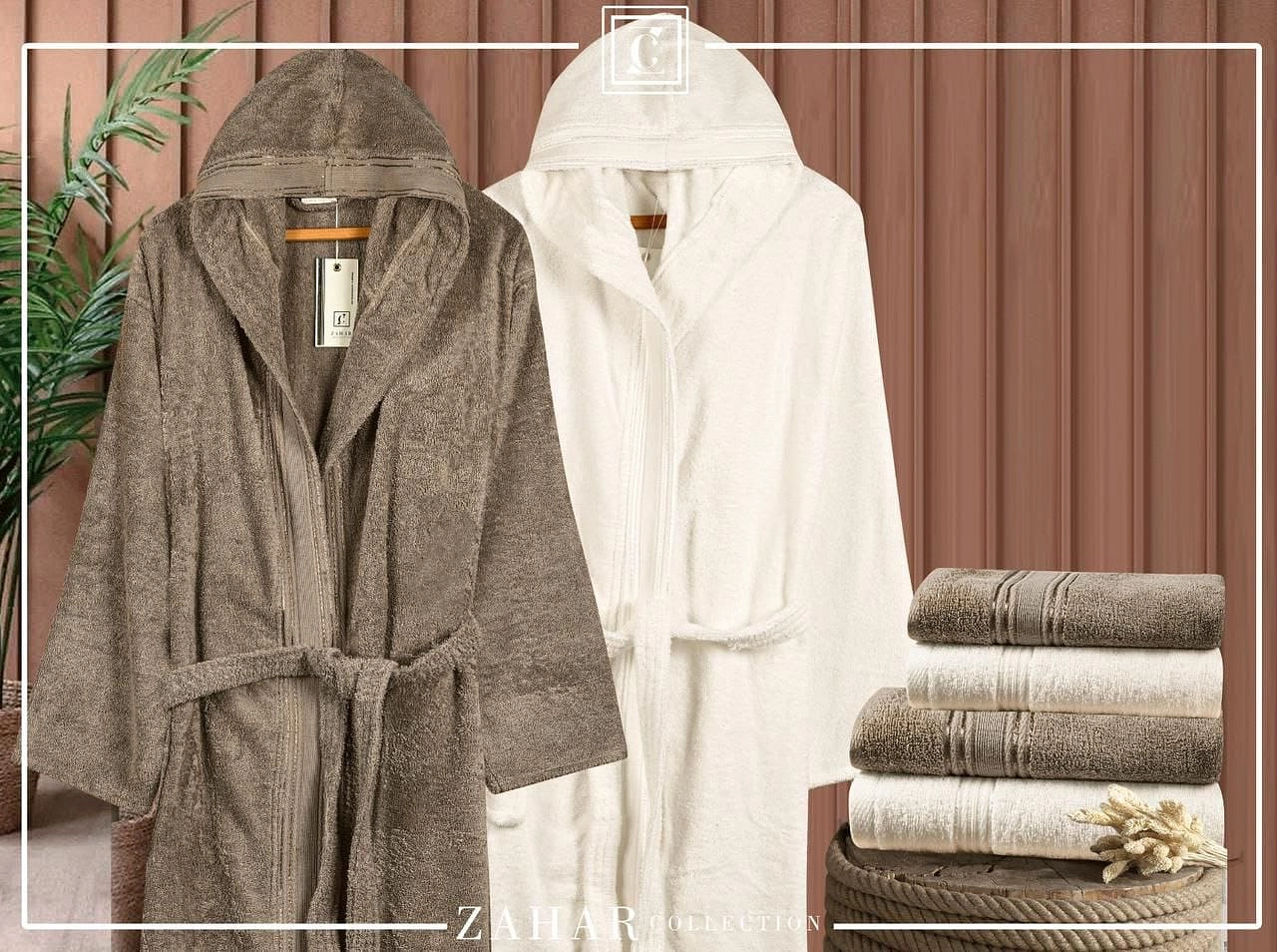 طقم حمام مميز من Zahar Collection