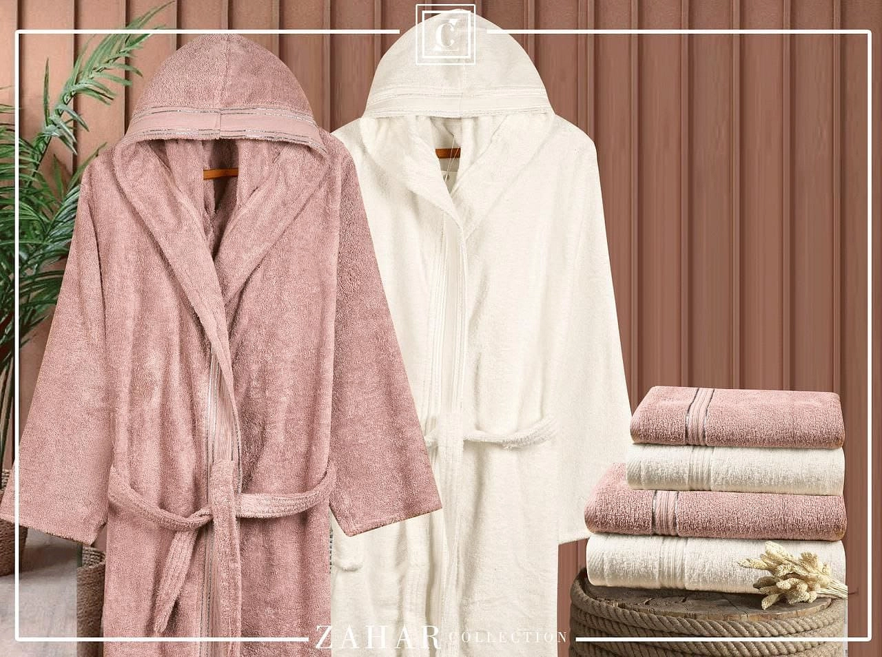طقم حمام مميز من Zahar Collection