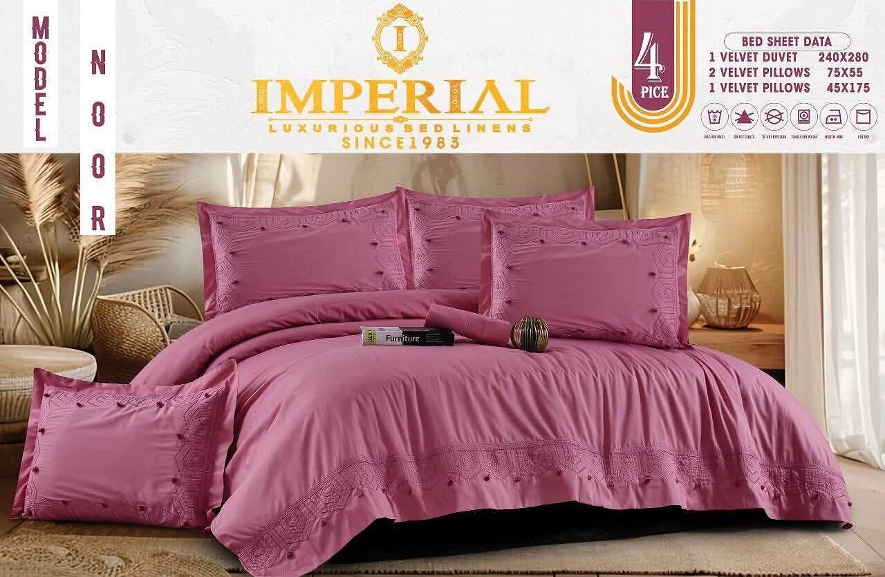 طقم ملايات Imperial Noor 4 قطع