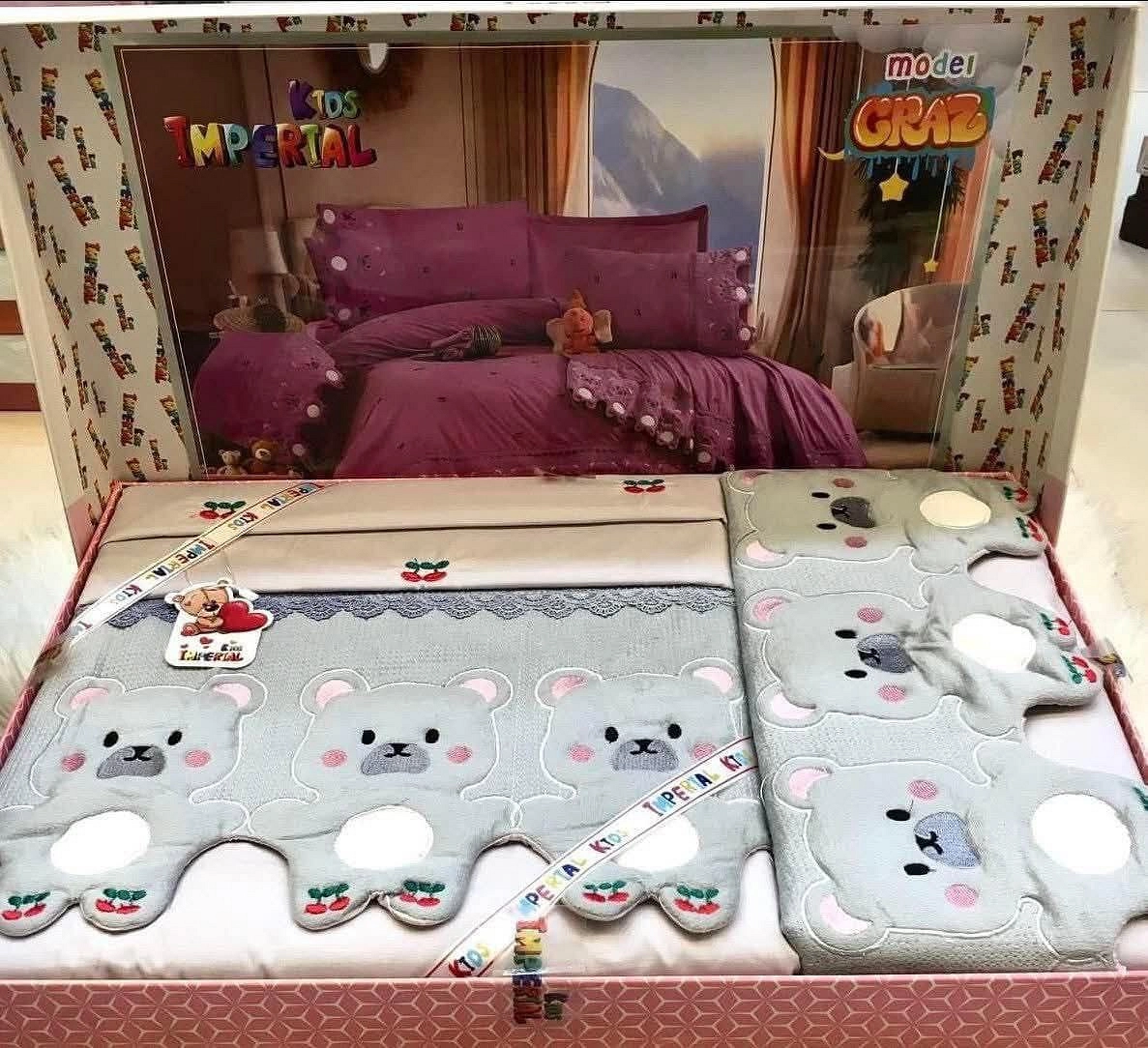 ملاية سرير أطفال ناعمة وأنيقة