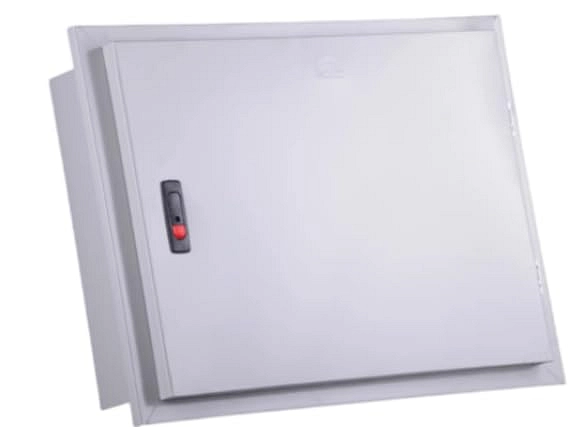 لوحة معدنية مقاومة للصدأ لتركيب ٣ عدادات، خامة عالية الجودة