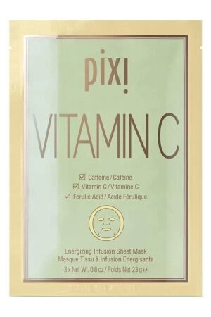 Pixi Vitamin C Energizing Infusion Sheet Mask (23g)