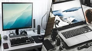الكمبيوتر واللابتوب