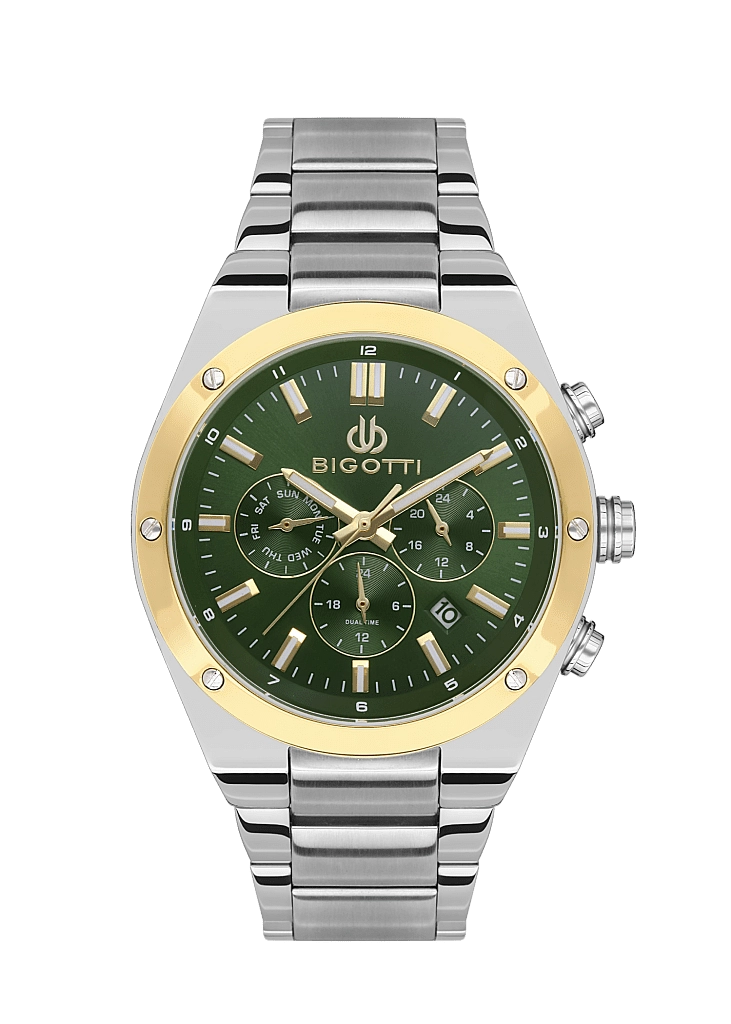 BIGOTTI MILANO MENS STAINLESS STEEL STRAP WATCH – BG.1.10511-4
