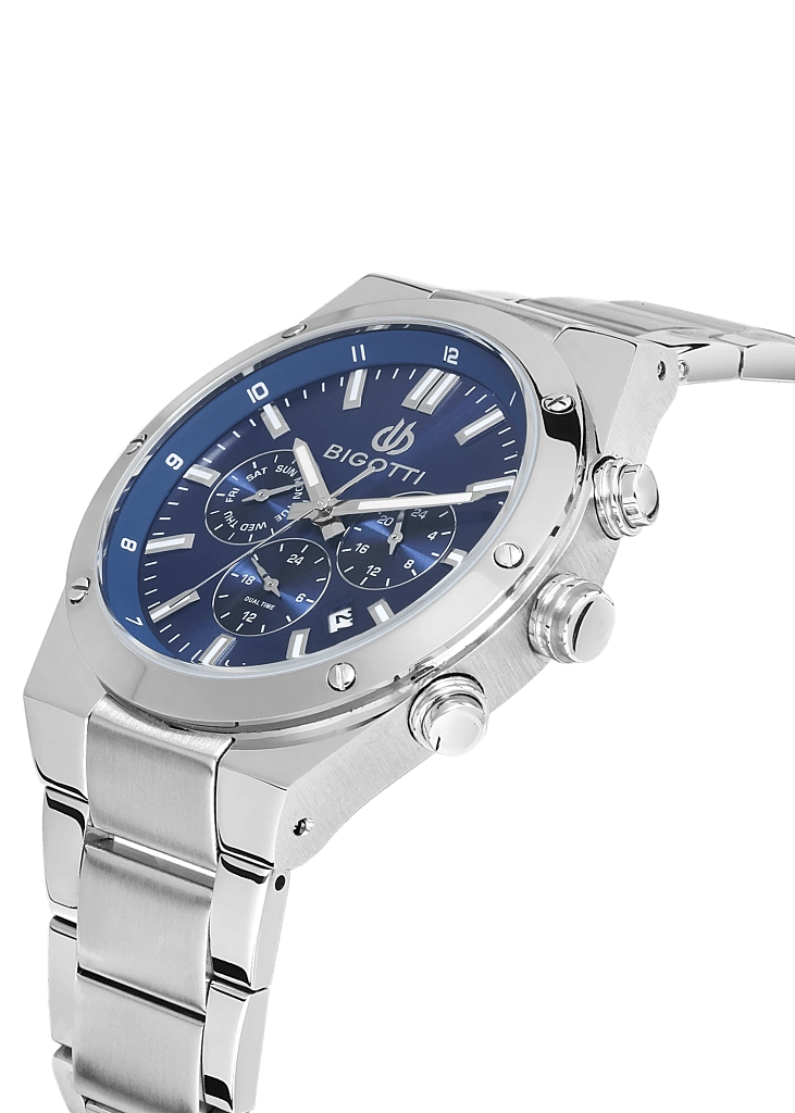 BIGOTTI MILANO MENS STAINLESS STEEL STRAP WATCH – BG.1.10511-3
