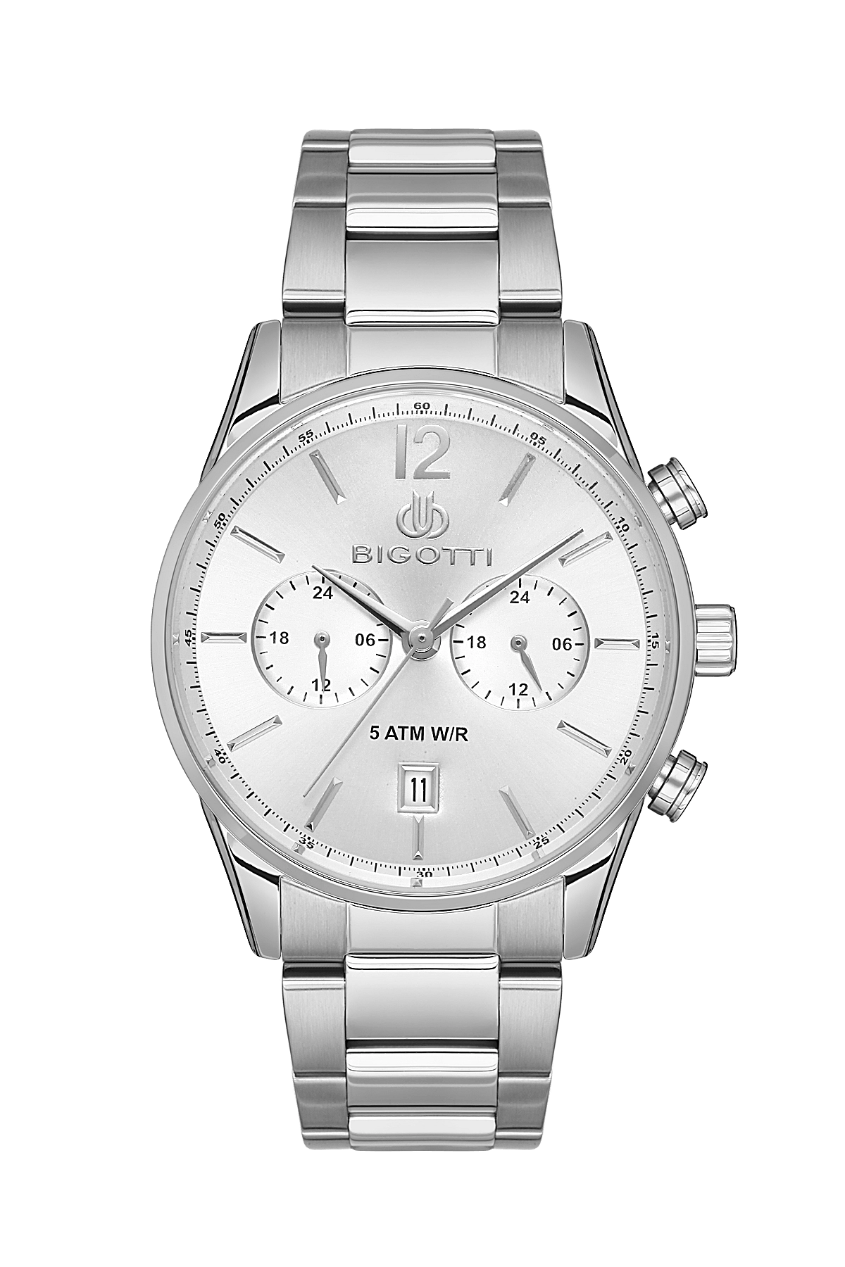 BIGOTTI MILANO MENS STAINLESS STEEL STRAP WATCH – BG.1.10509-1