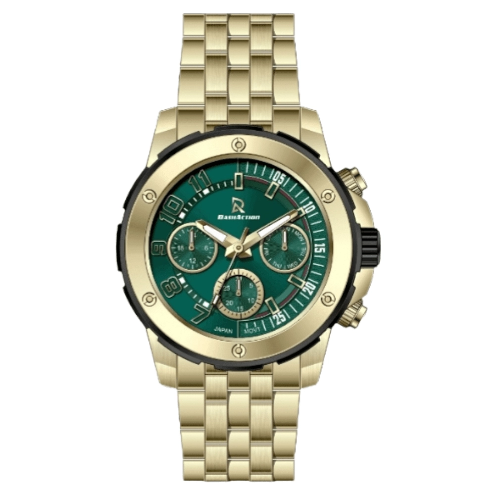 DASH ACTION WATCH-MEN-STAINLESS STEEL- D1956-GGN