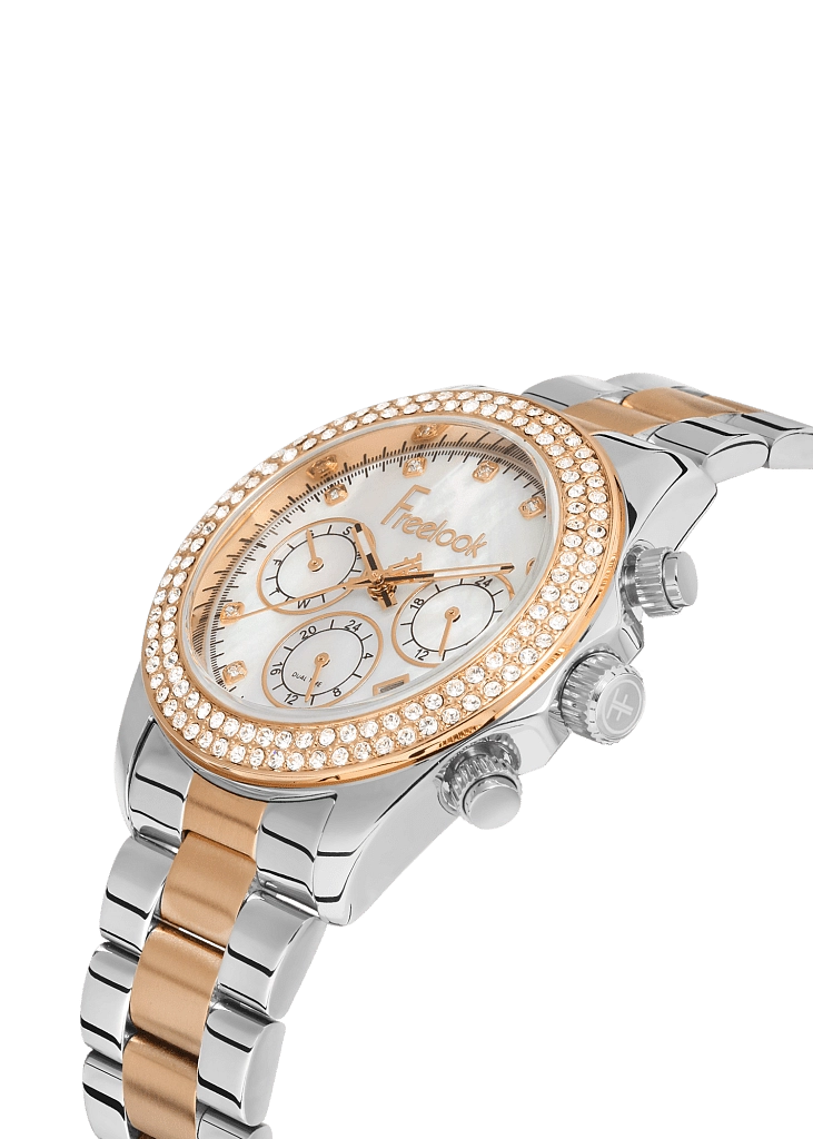 FREELOOK CHARMANT WOMENS STAINLESS STEEL STRAP WATCH – FL.1.10408-5